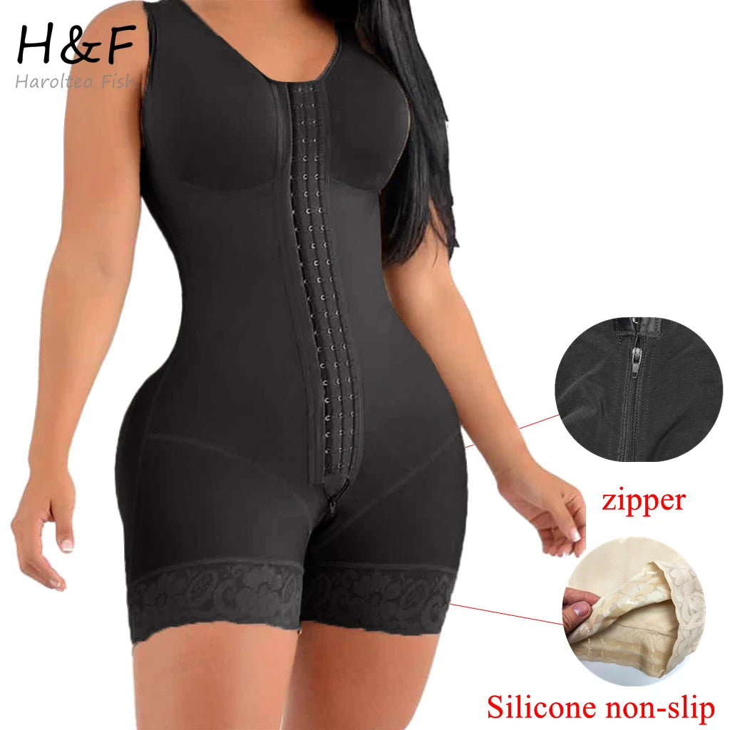 Comfortable Body Shaper with Wire-Free Support – Perfect All-Day Slimming Comfort!