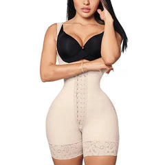 Elegant Lace Postpartum Corset with Wire-Free Comfort