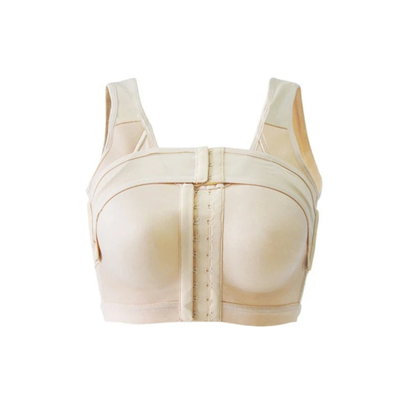 Post-Surgery Front Closure Compression Bra for Maximum Support and Comfort