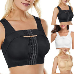 Post-Surgery Front Closure Compression Bra for Maximum Support and Comfort